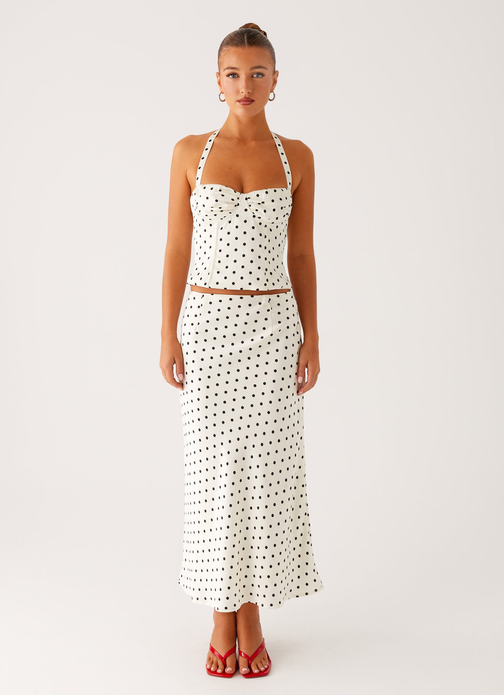 Monroe Halter Corset Top