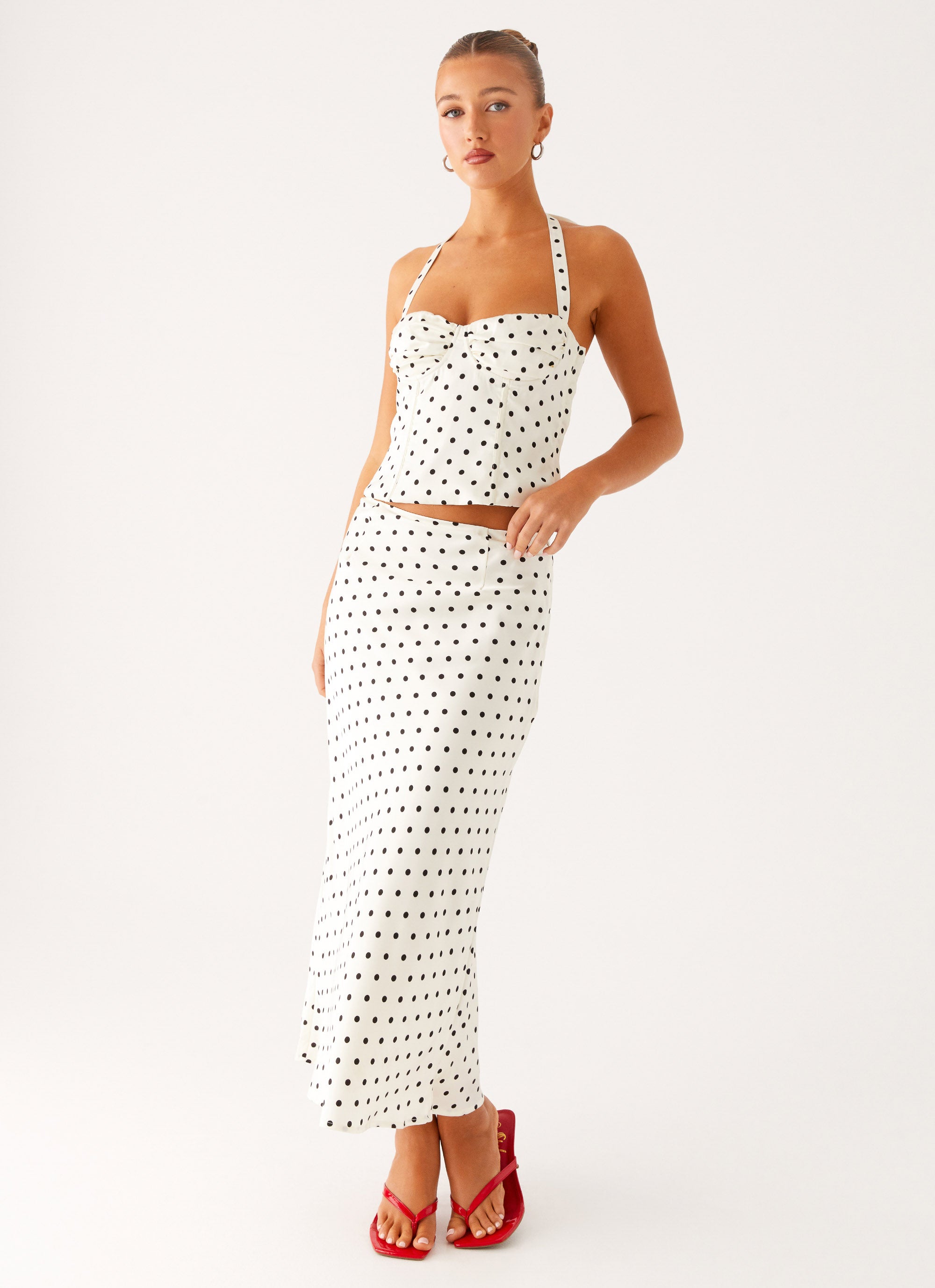 Monroe Halter Corset Top