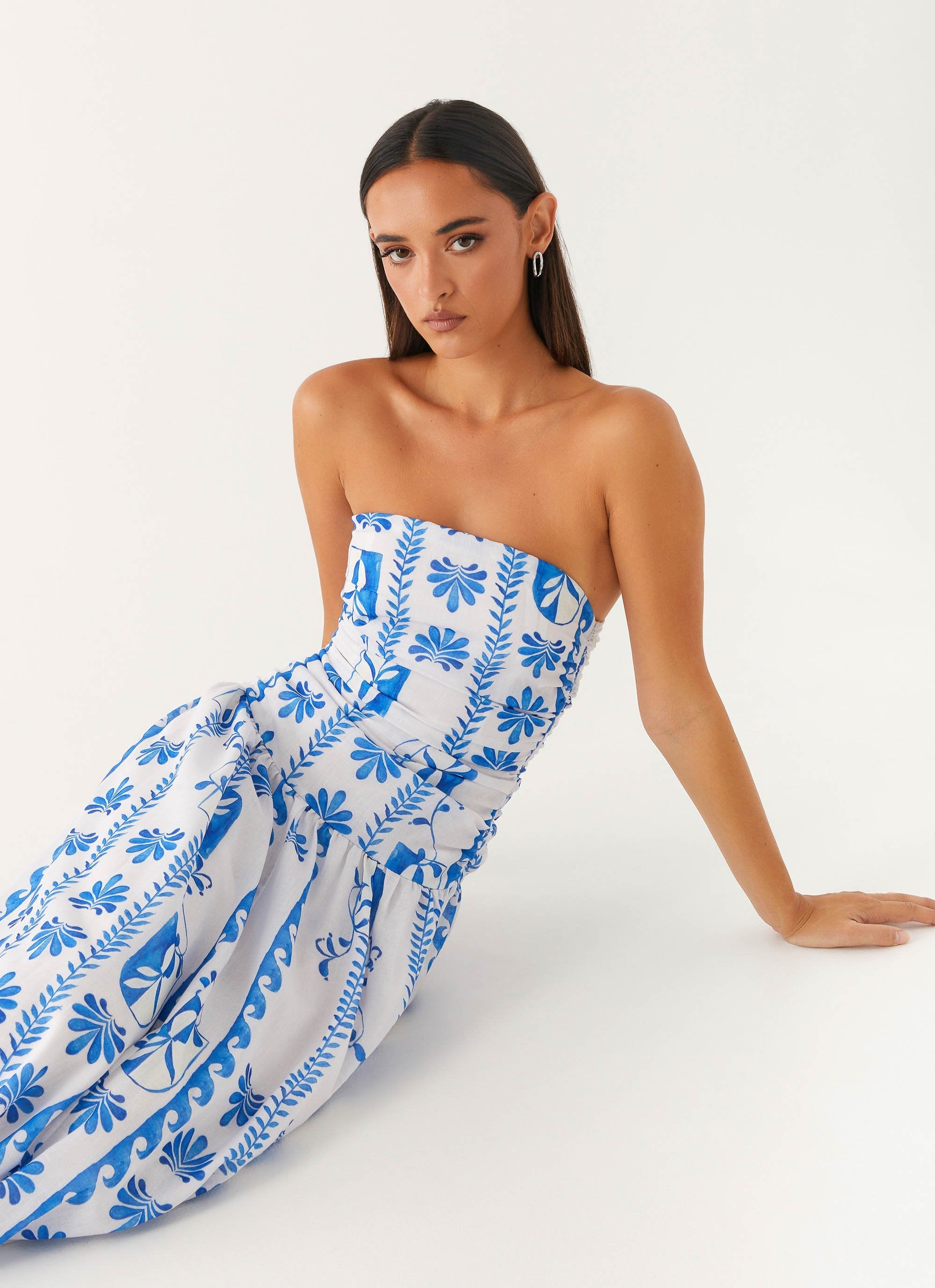 Serena Drop Waist Maxi