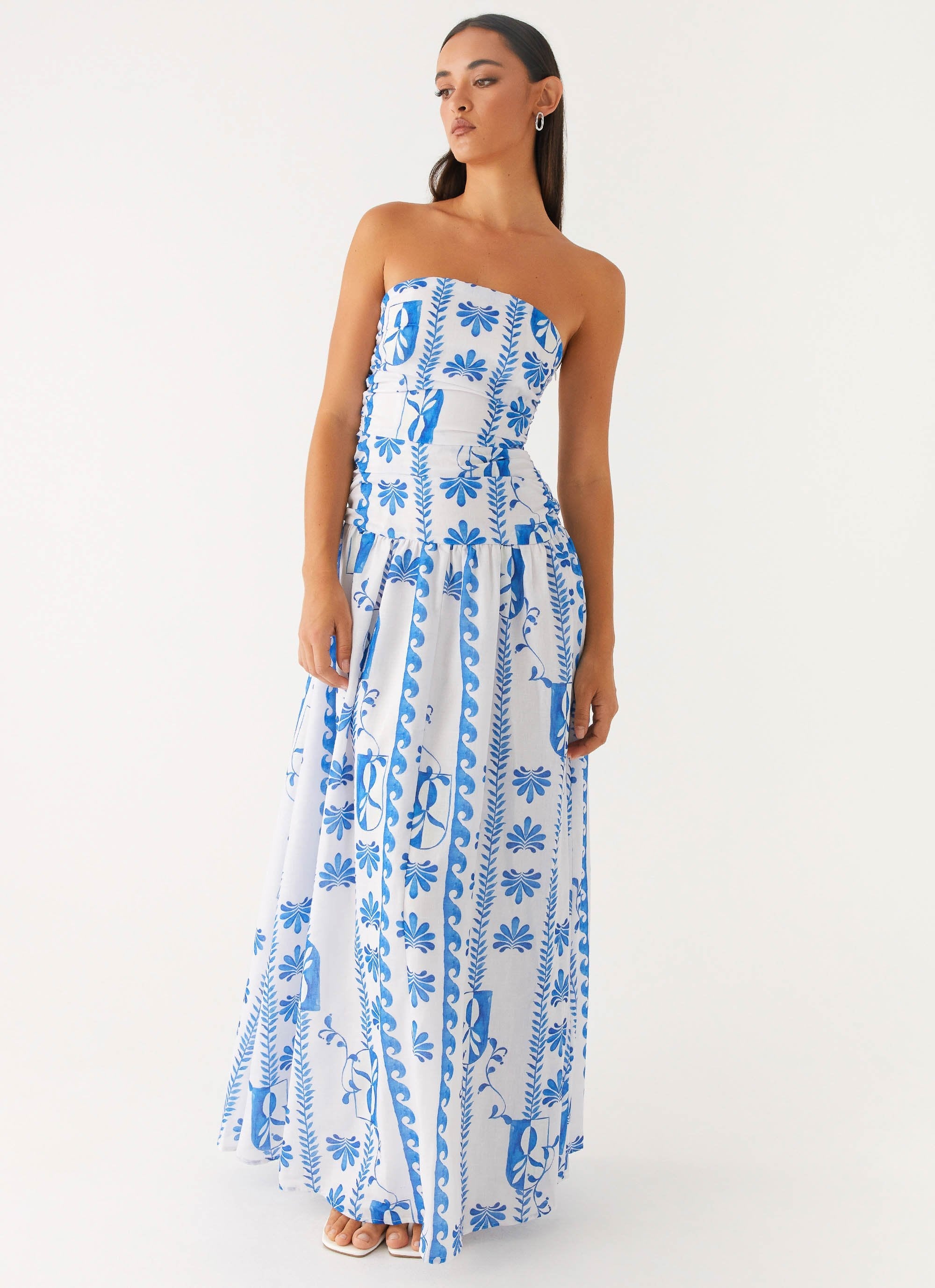 Serena Drop Waist Maxi