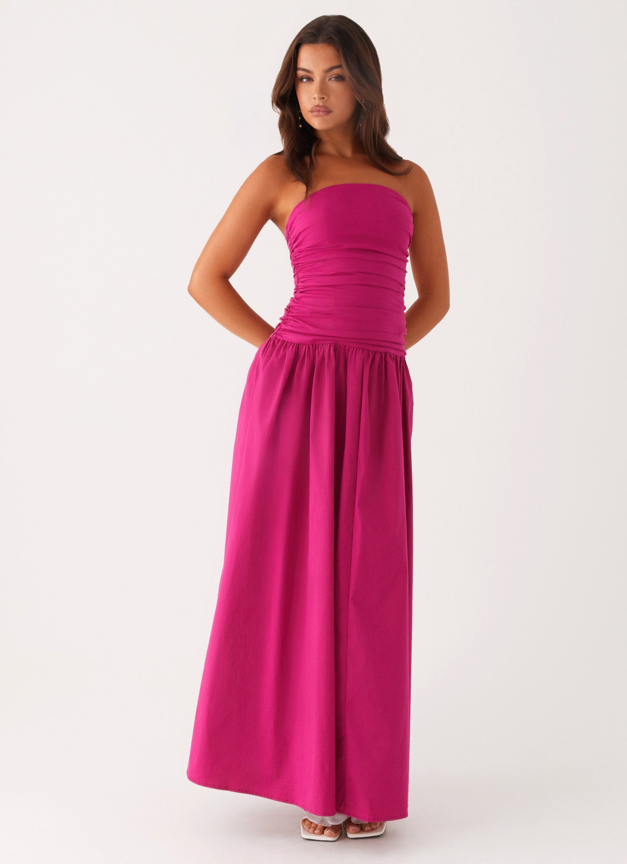 Serena Drop Waist Maxi