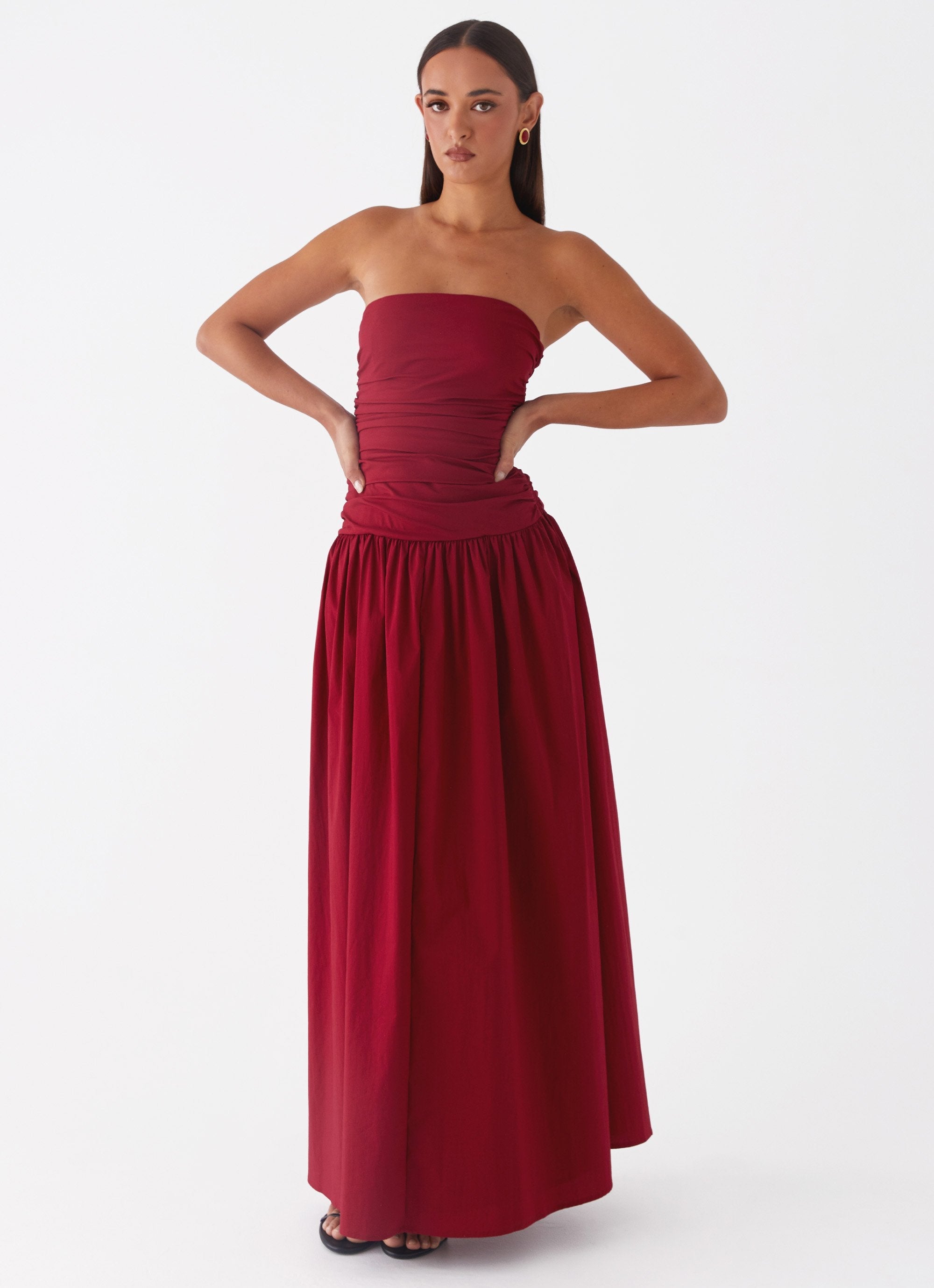 Serena Drop Waist Maxi
