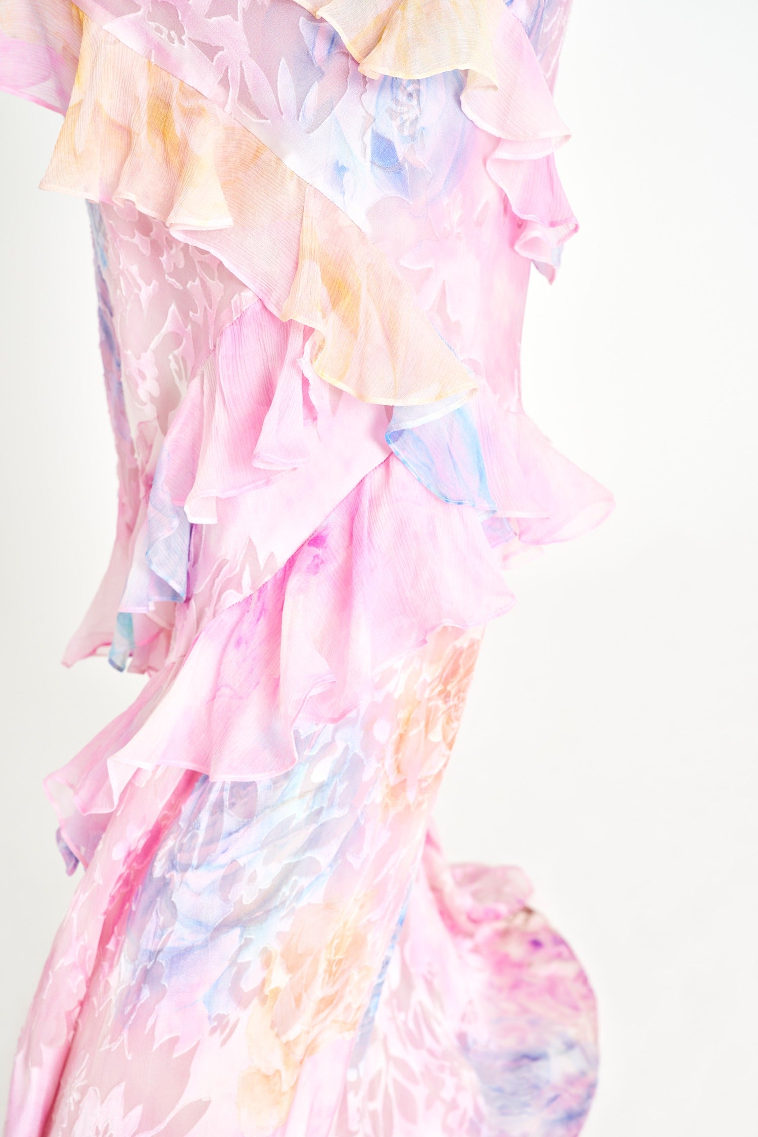 Riviera Ruffle Maxi Dress