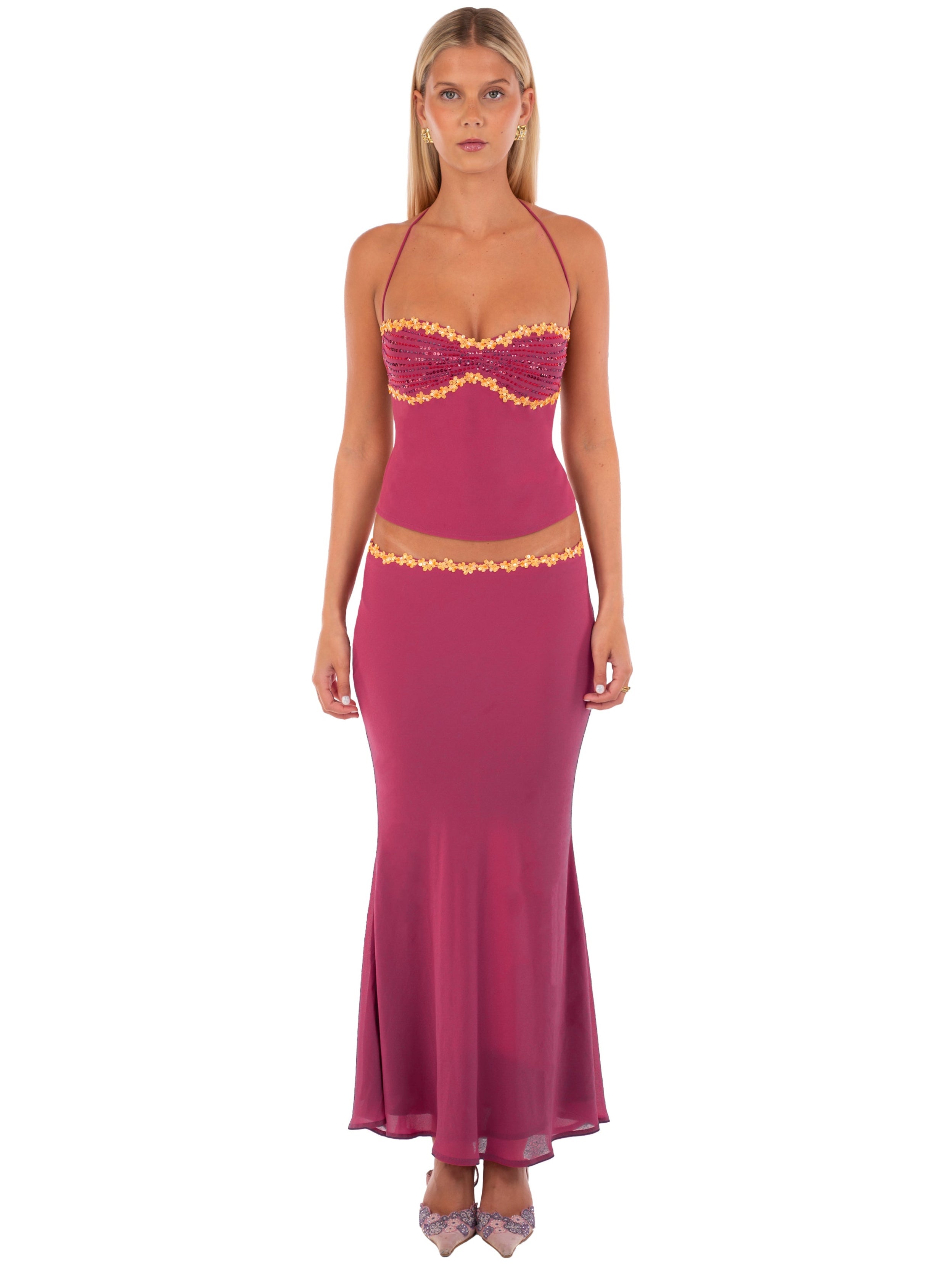 Elara Halter Top