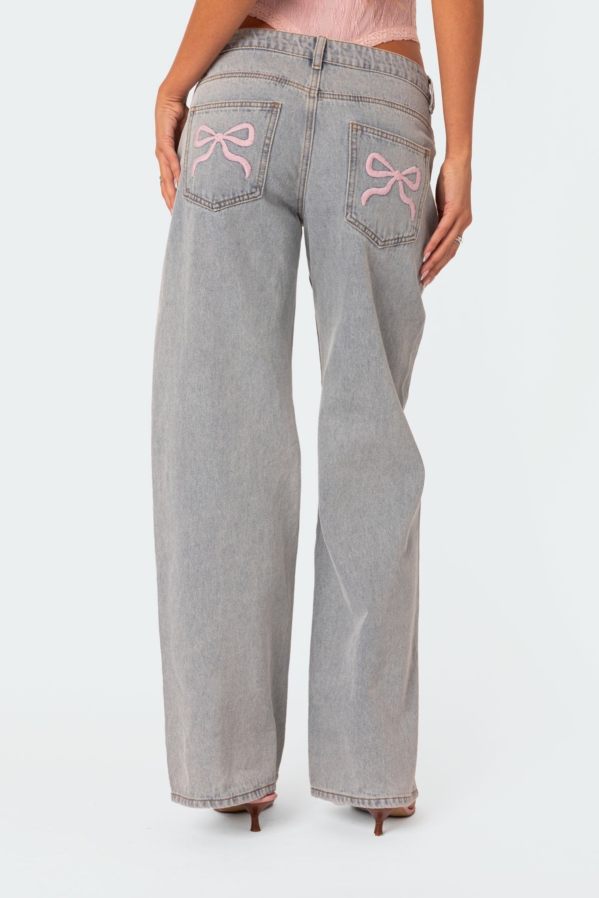 Ophelia Bow Pocket Jeans