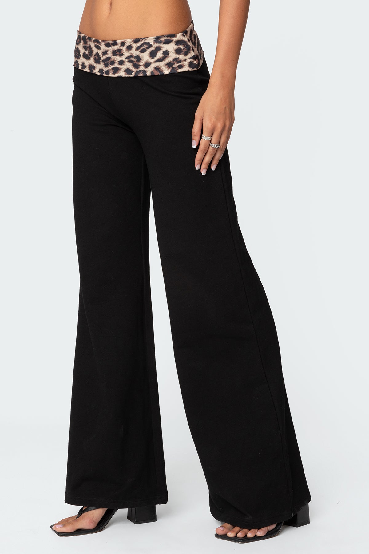 Anouk Leopard Flared Pants