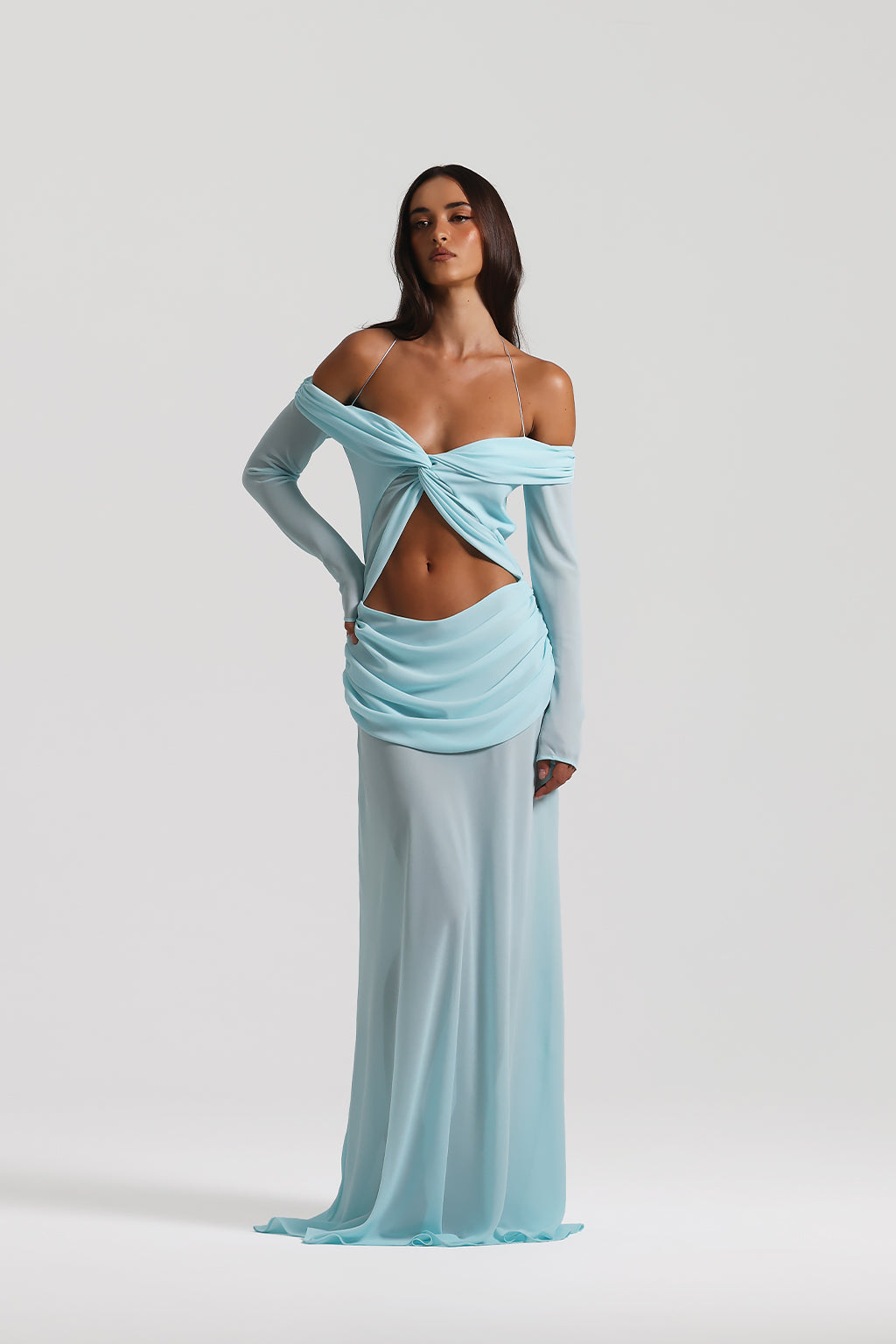 Sereia Drape Maxi