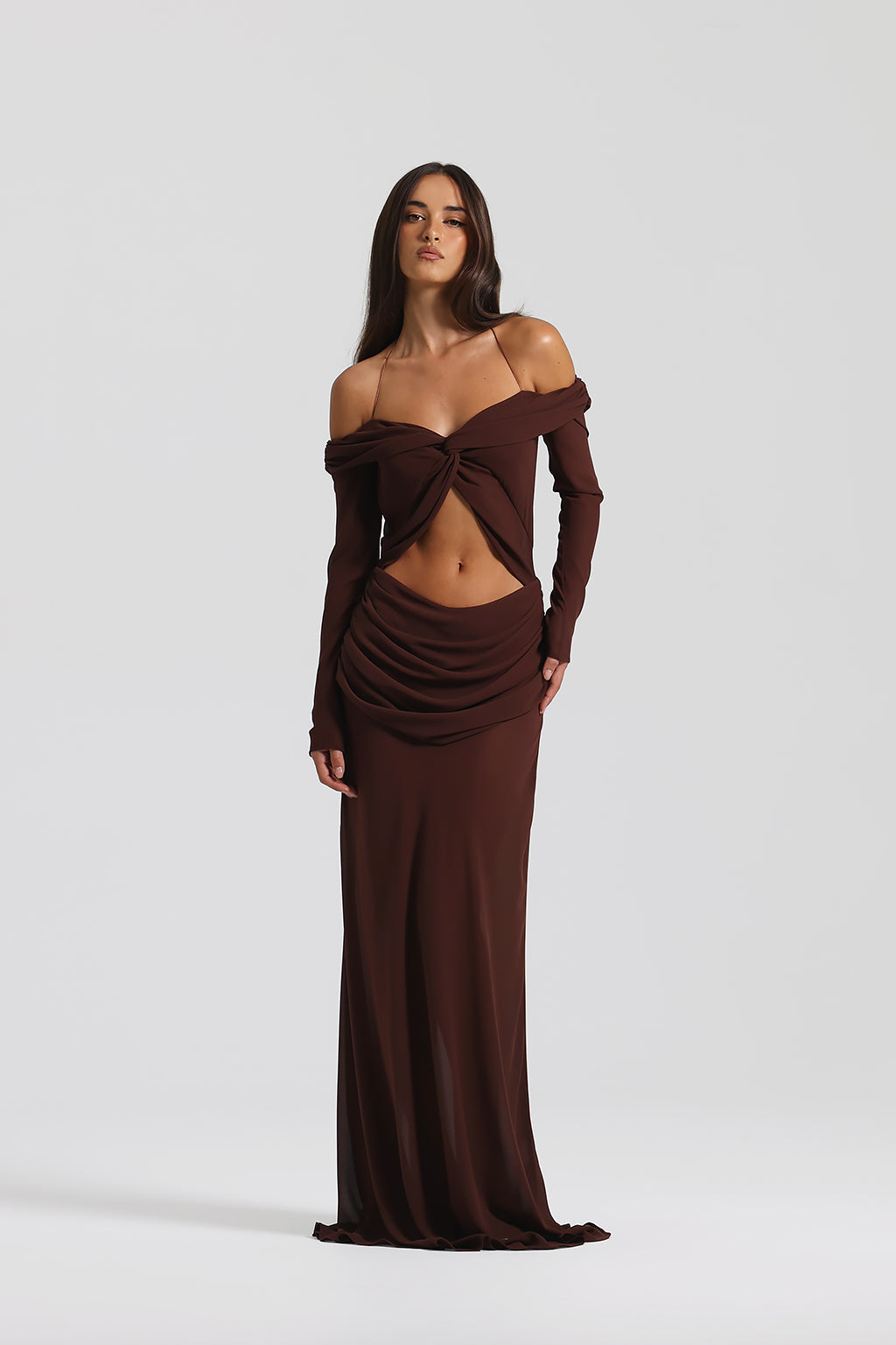 Sereia Drape Maxi