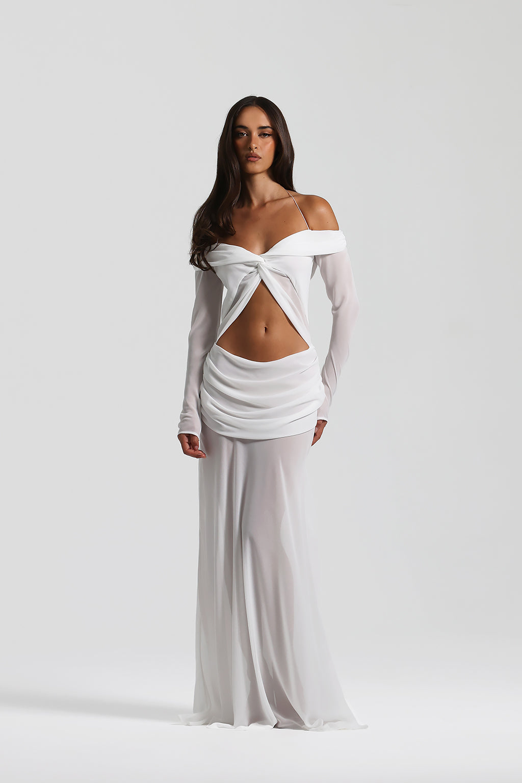 Sereia Drape Maxi