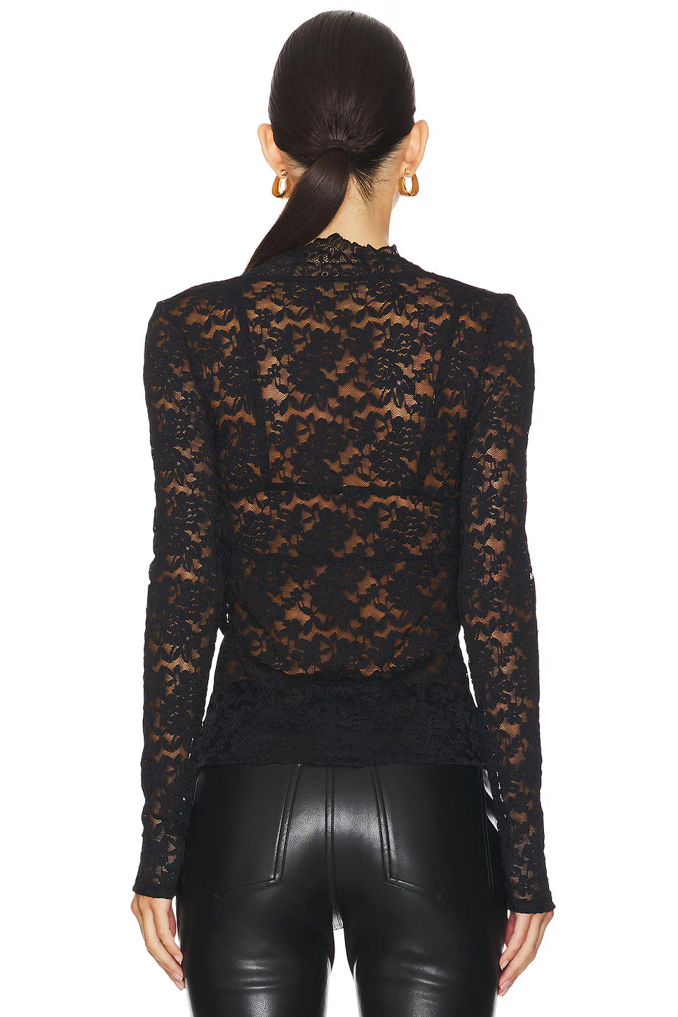 Serene Lace Longsleeve Top