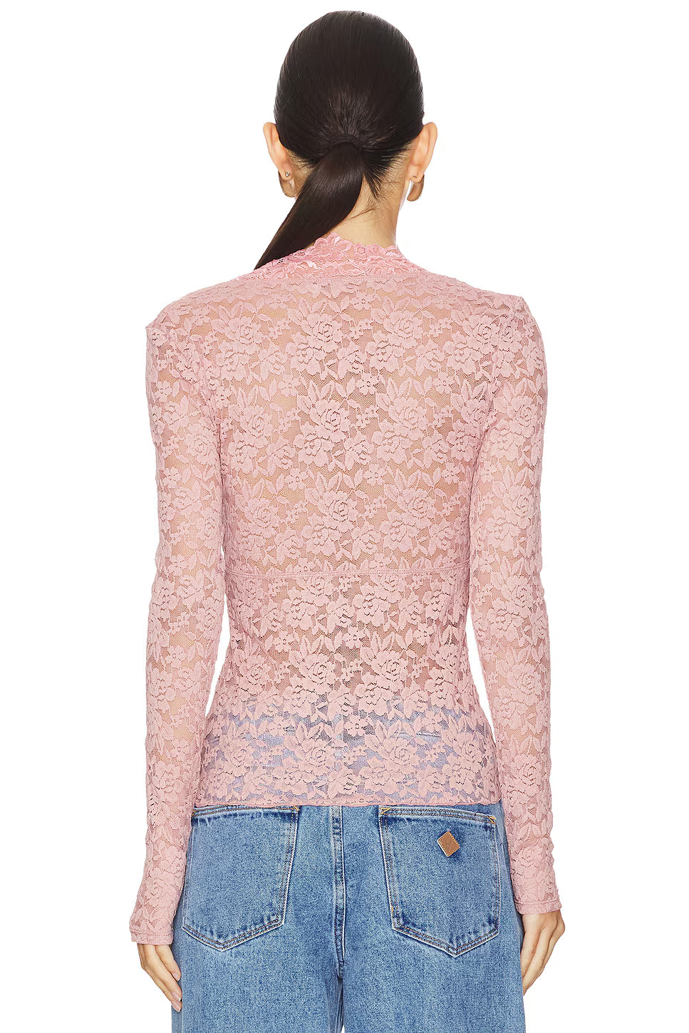 Serene Lace Longsleeve Top