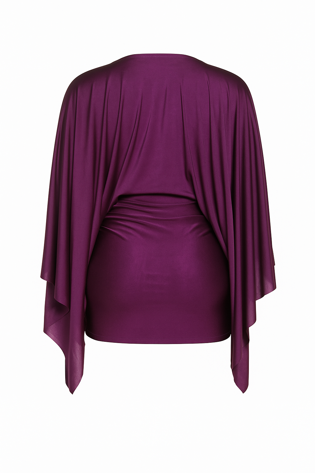 Evelyn Draped Mini Dress