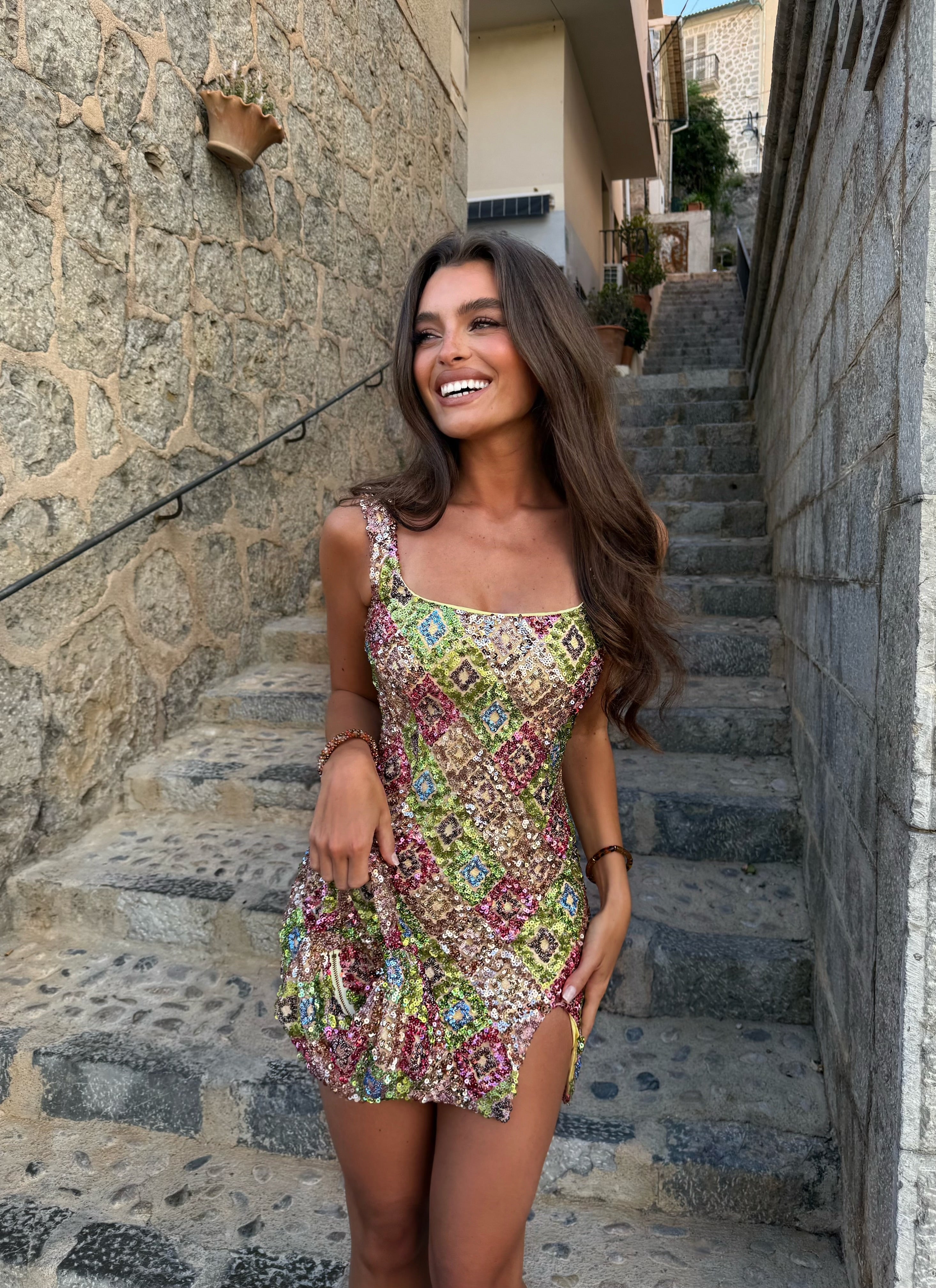 Luxe Sequin Mini Dress