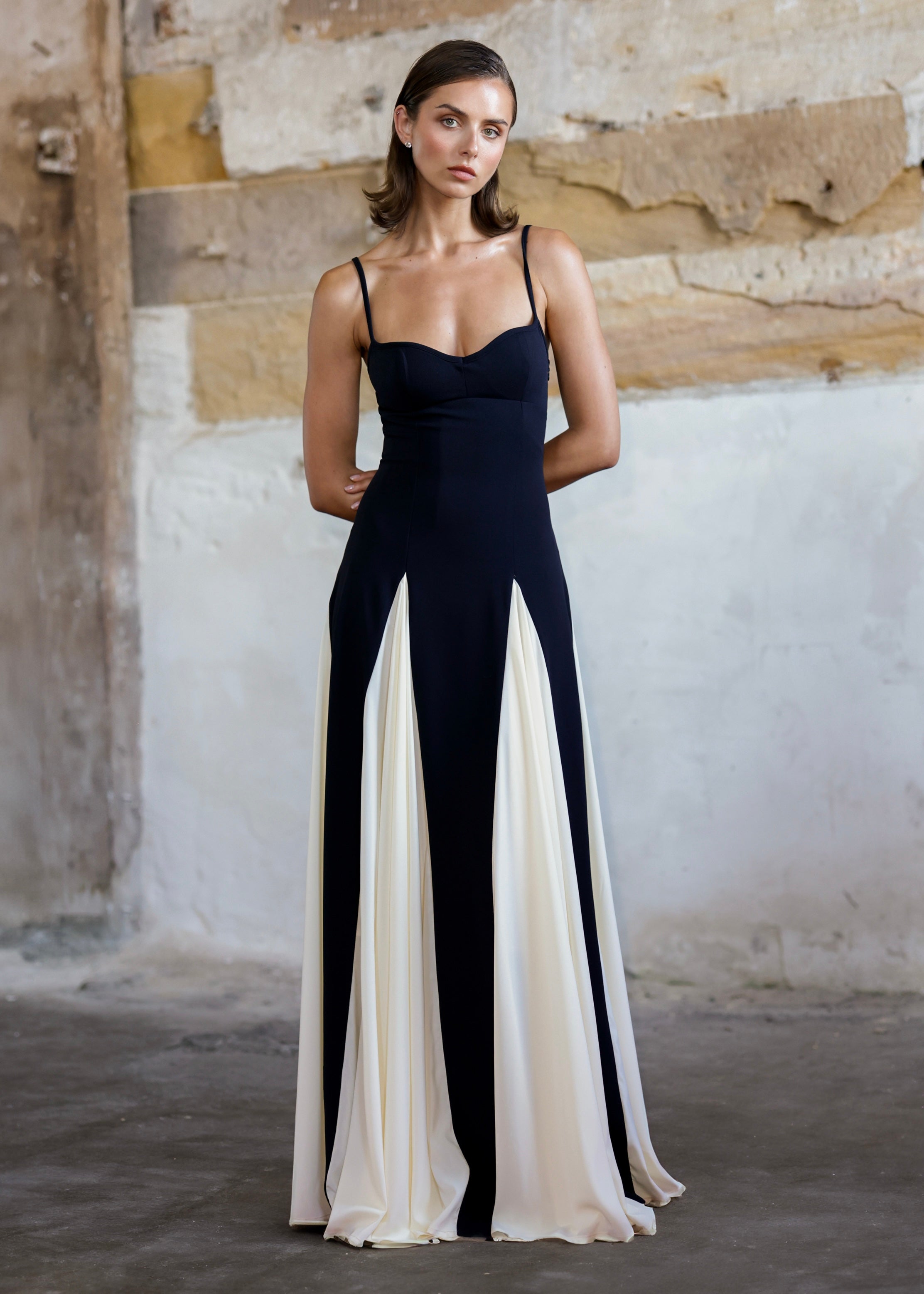 Valora Panel Maxi Dress