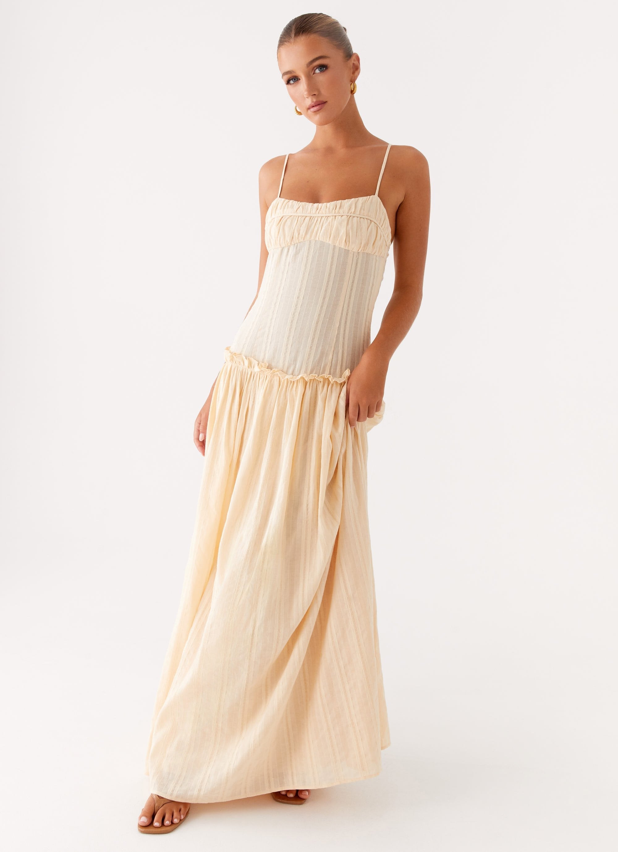 Seraphina Open Back Maxi