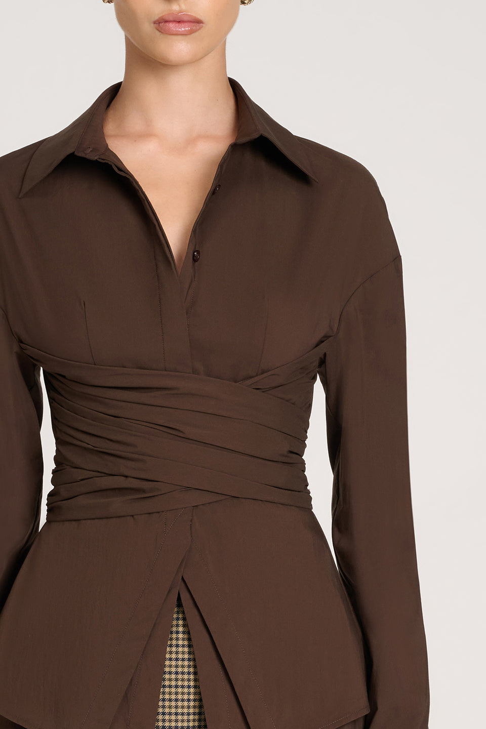 Jaeda Wrapped Shirt