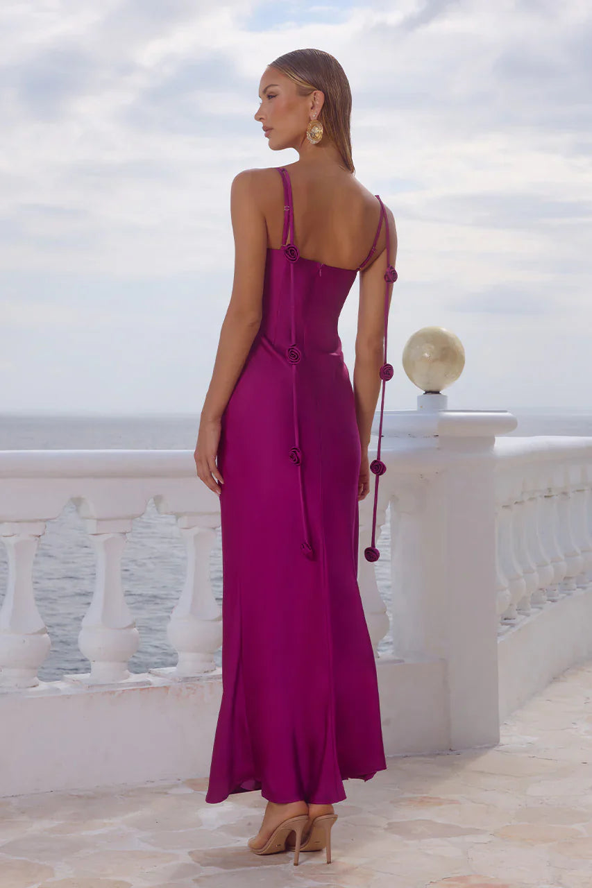 Flora Strap Maxi Dress