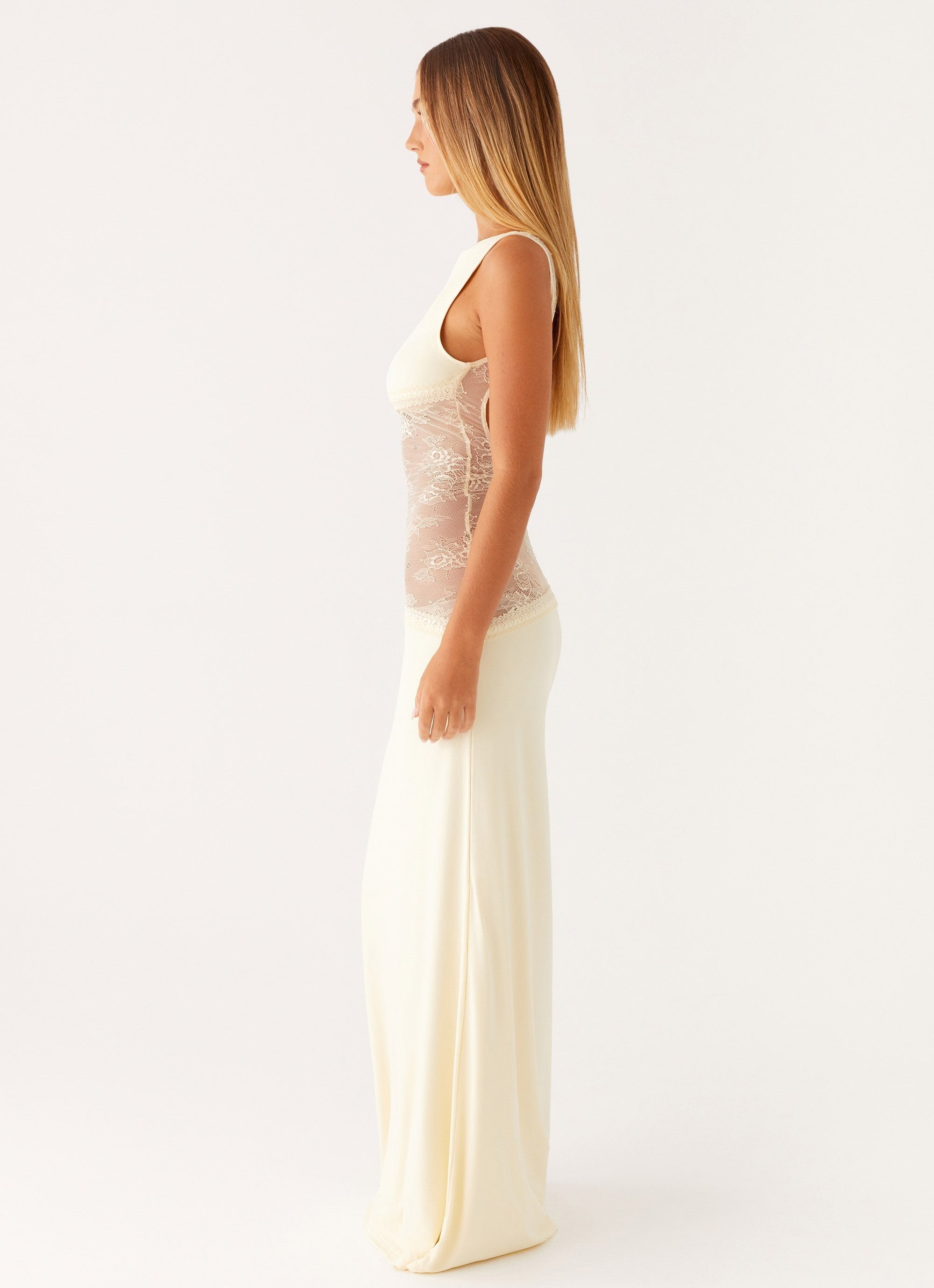 Lunara Lace Maxi Dress