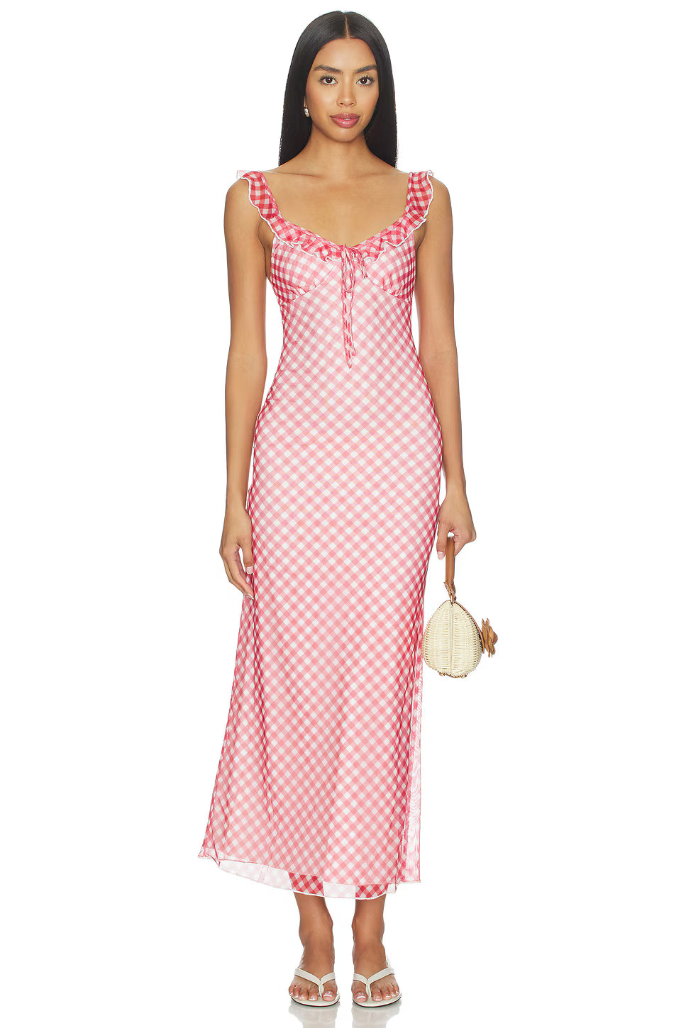 Lyra Ruffle Maxi Dress