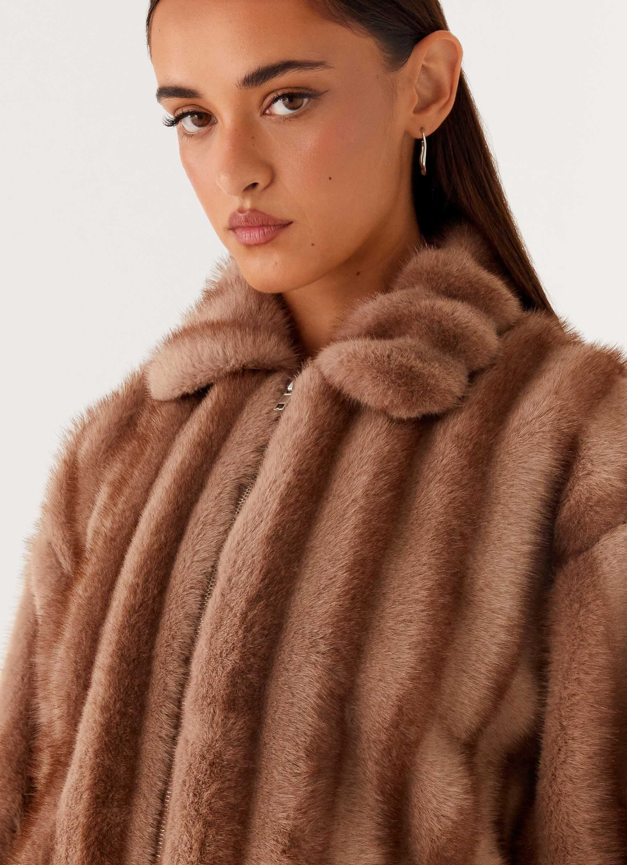 Aurora Faux Fur Jacket