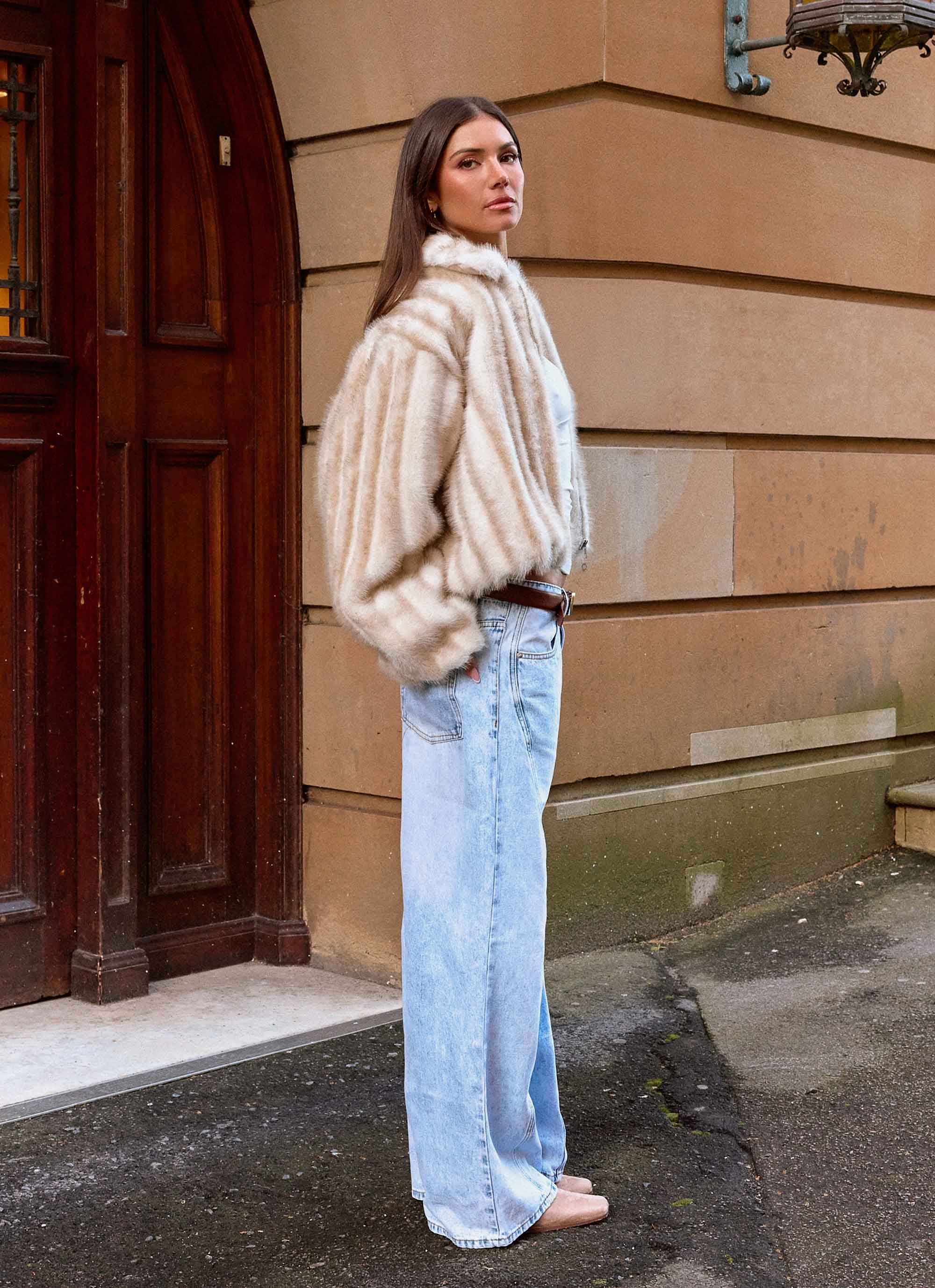 Aurora Faux Fur Jacket