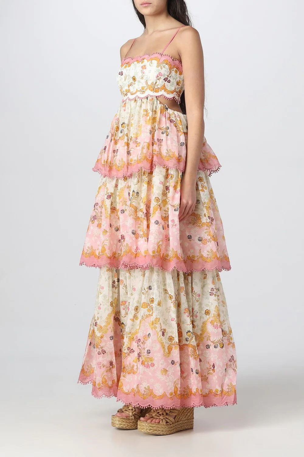 Blossom Lace Midi Dress
