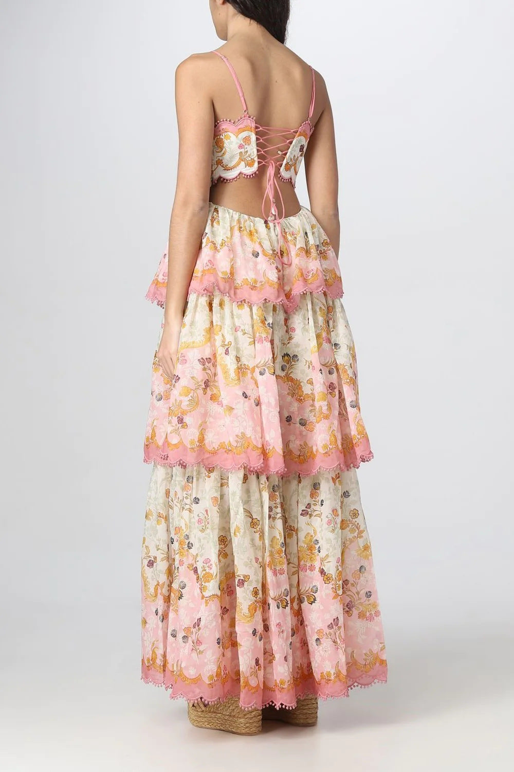 Blossom Lace Midi Dress