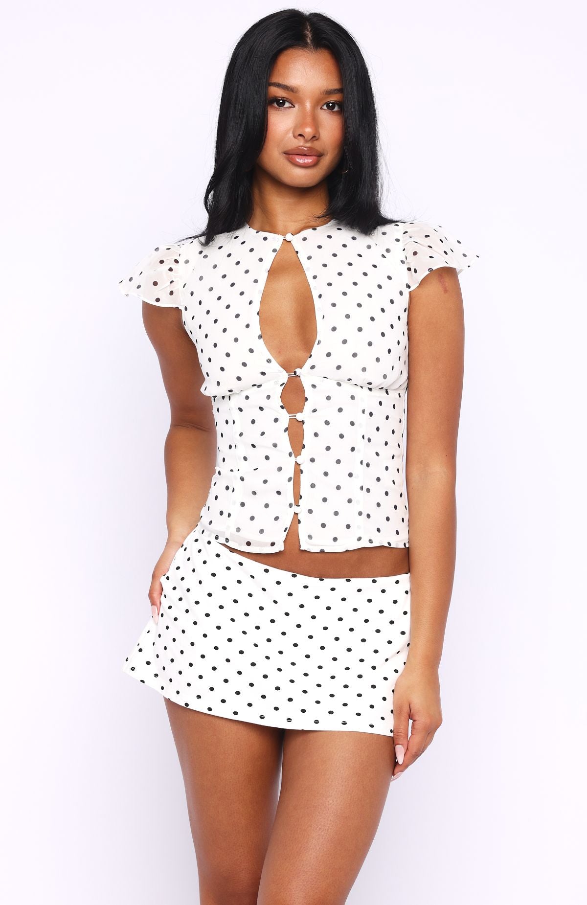 Elowen Polka Dot Skirt