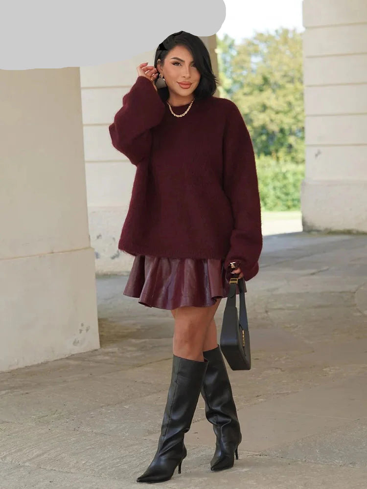 Oversized Mohair Knit