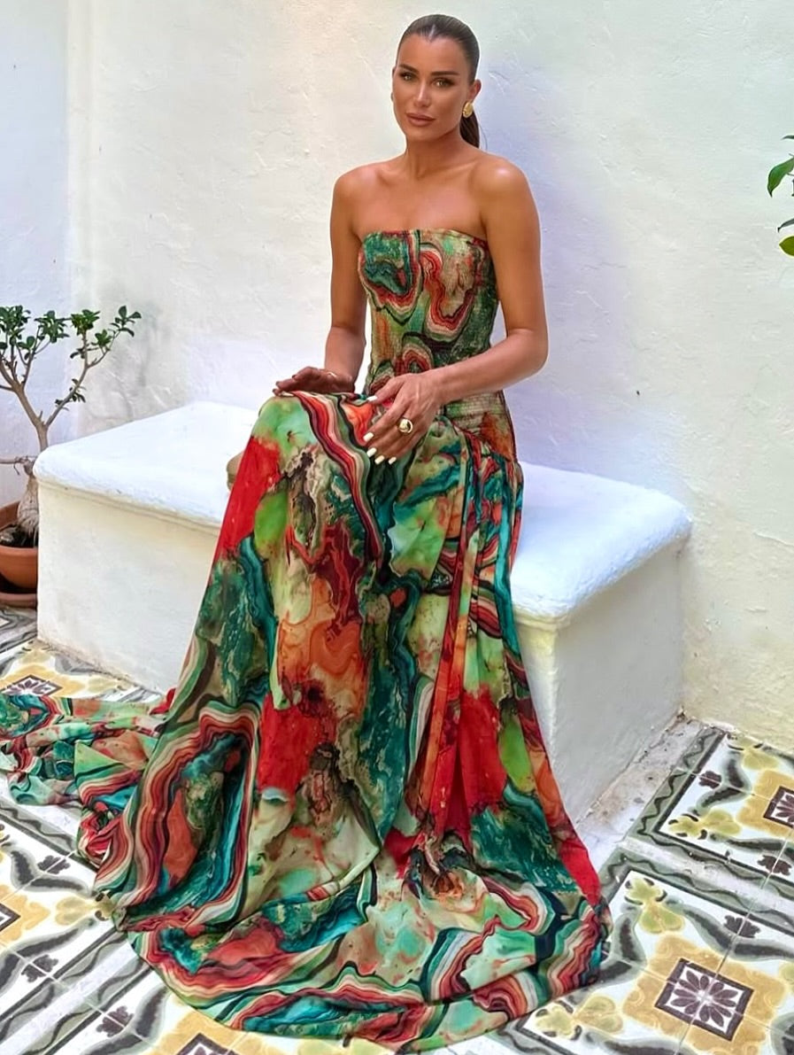 Bonaire Multicolor Maxi Dress