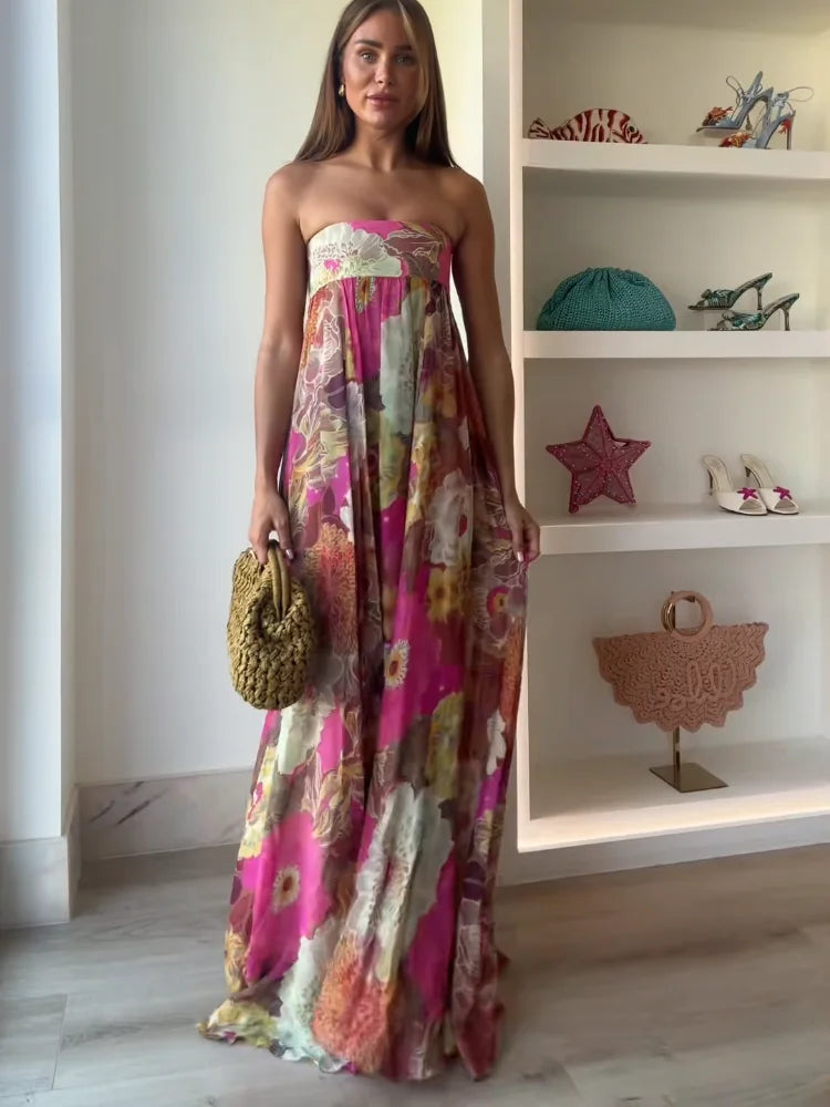 Lumi Floral Maxi Dress