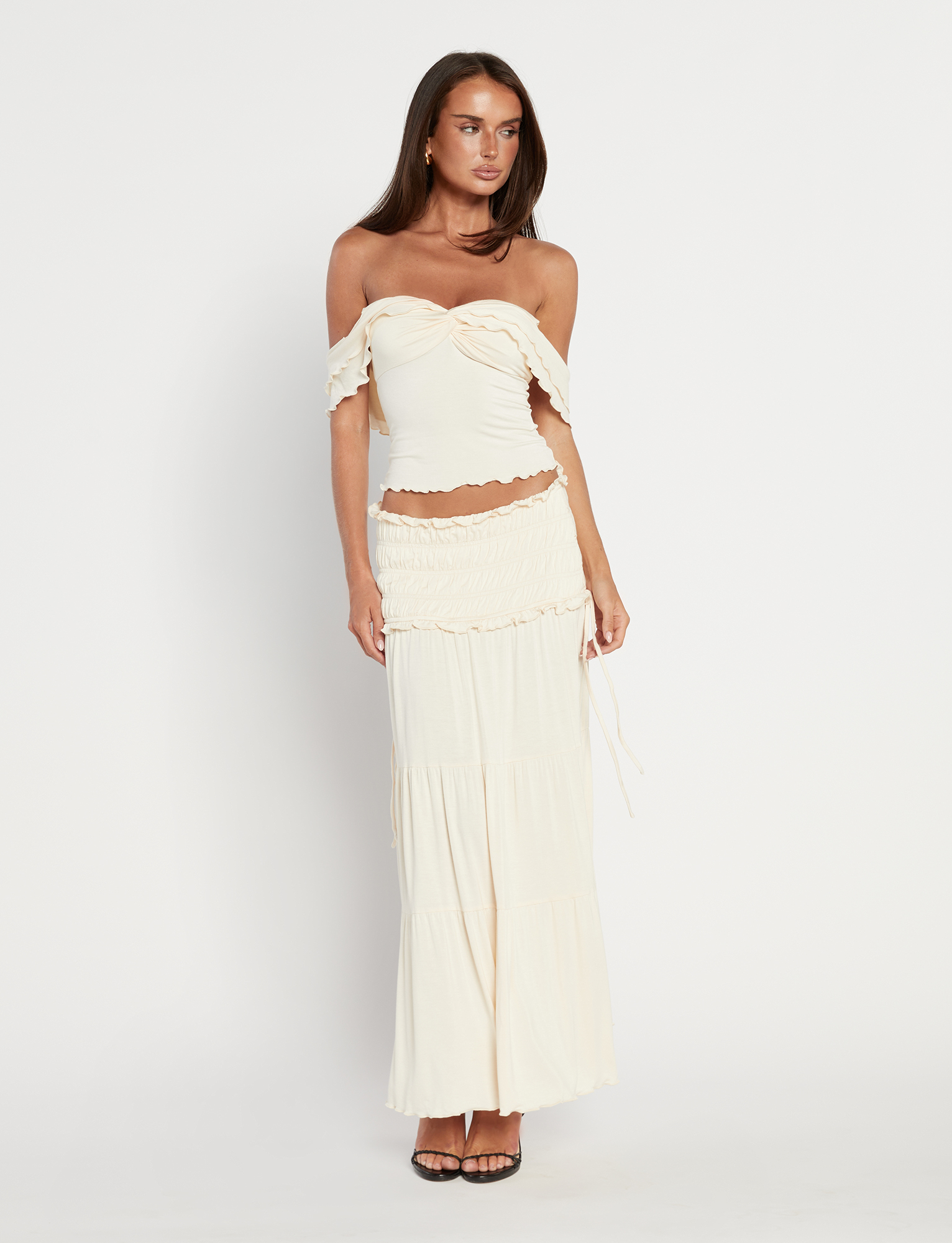 Solea Jersey Maxi Skirt