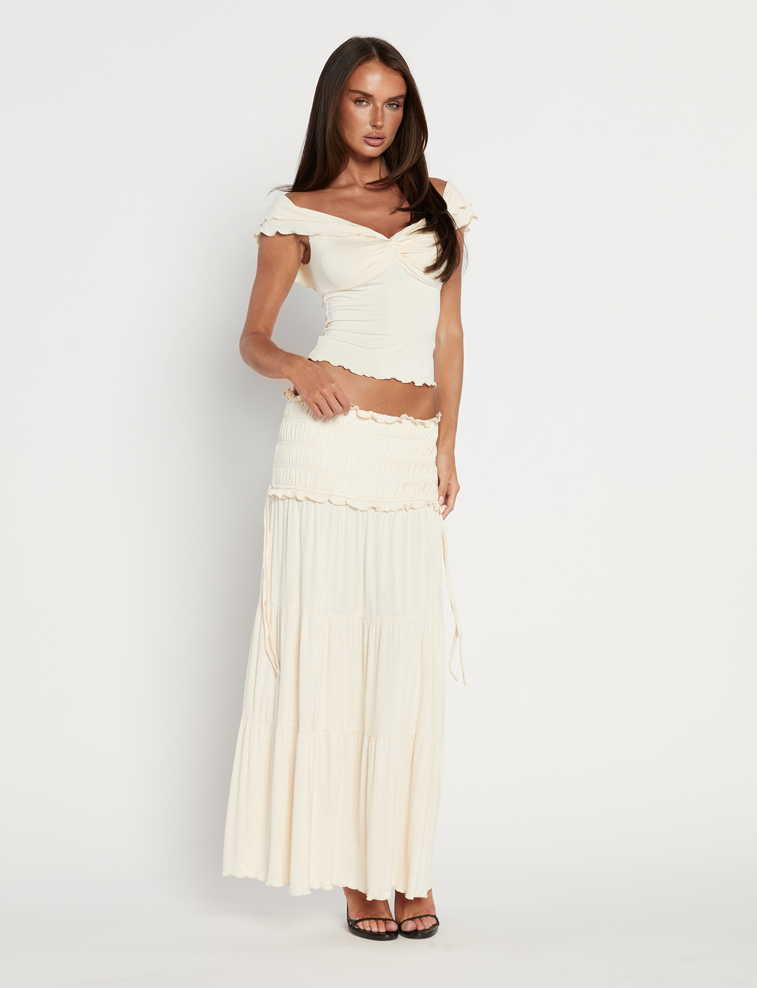 Solea Jersey Maxi Skirt