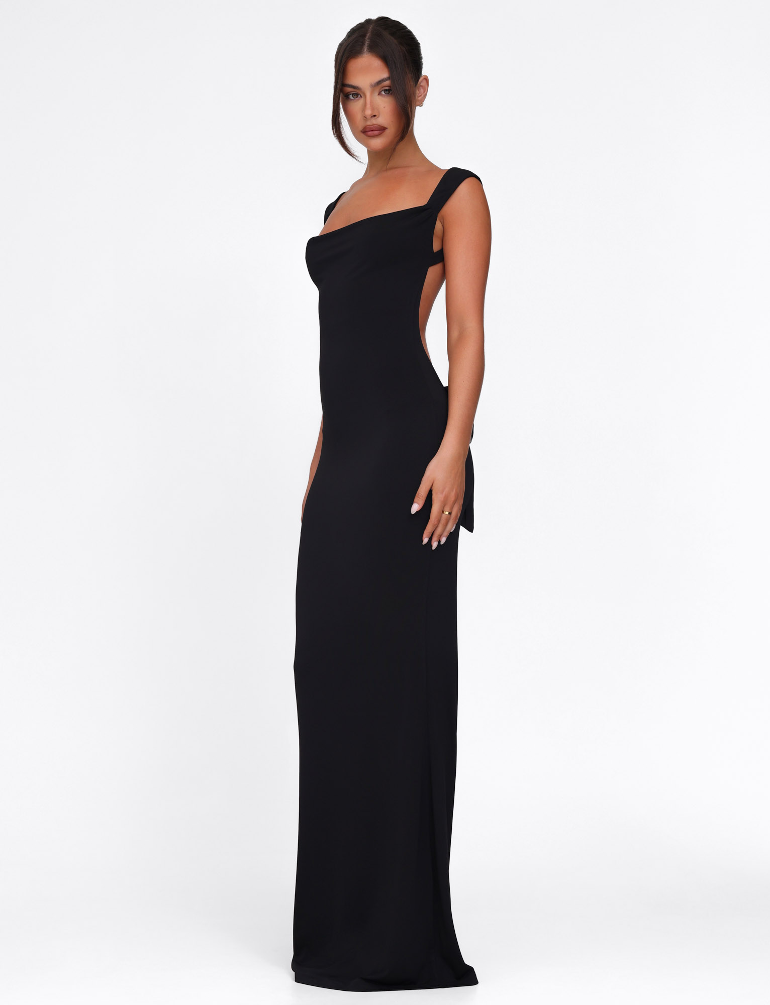 Morana Satin Maxi Dress
