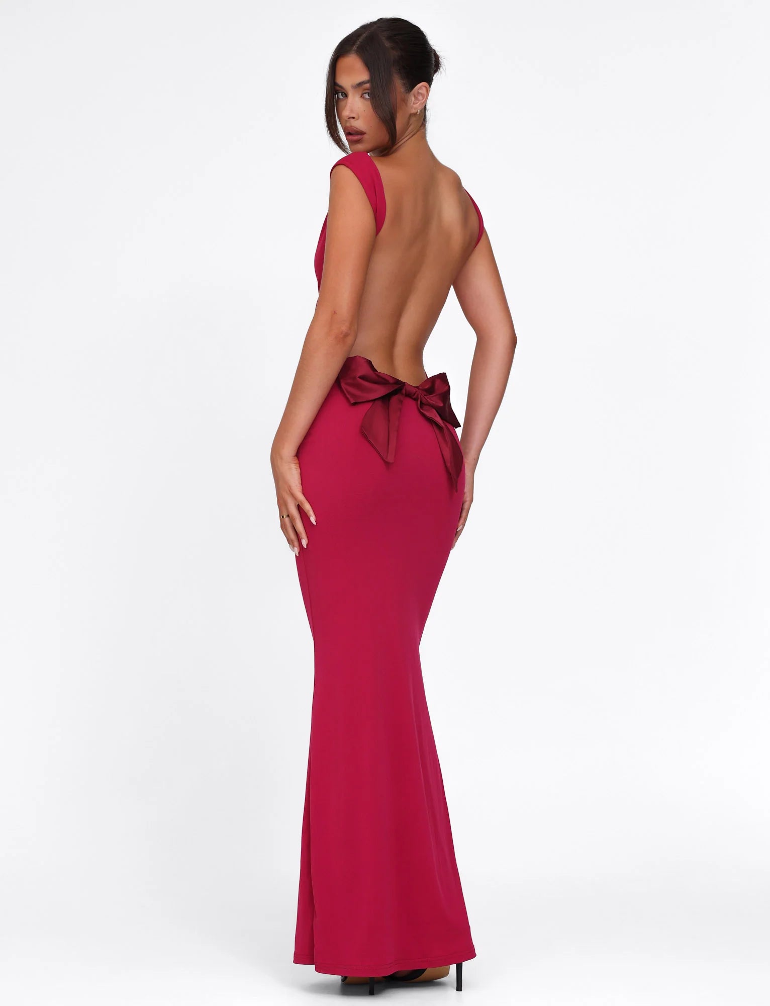 Morana Satin Maxi Dress