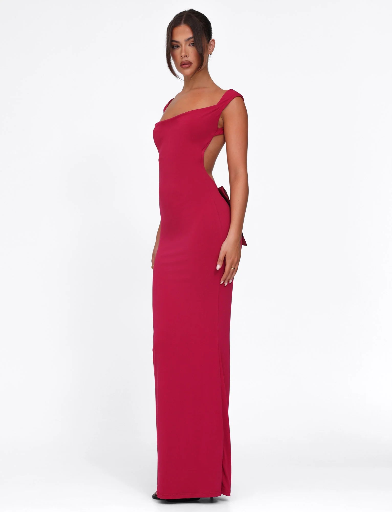 Morana Satin Maxi Dress