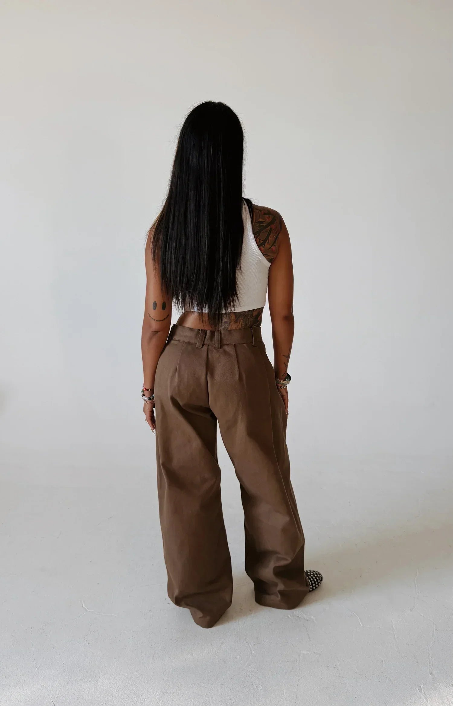Tavia Wide-Leg Trousers