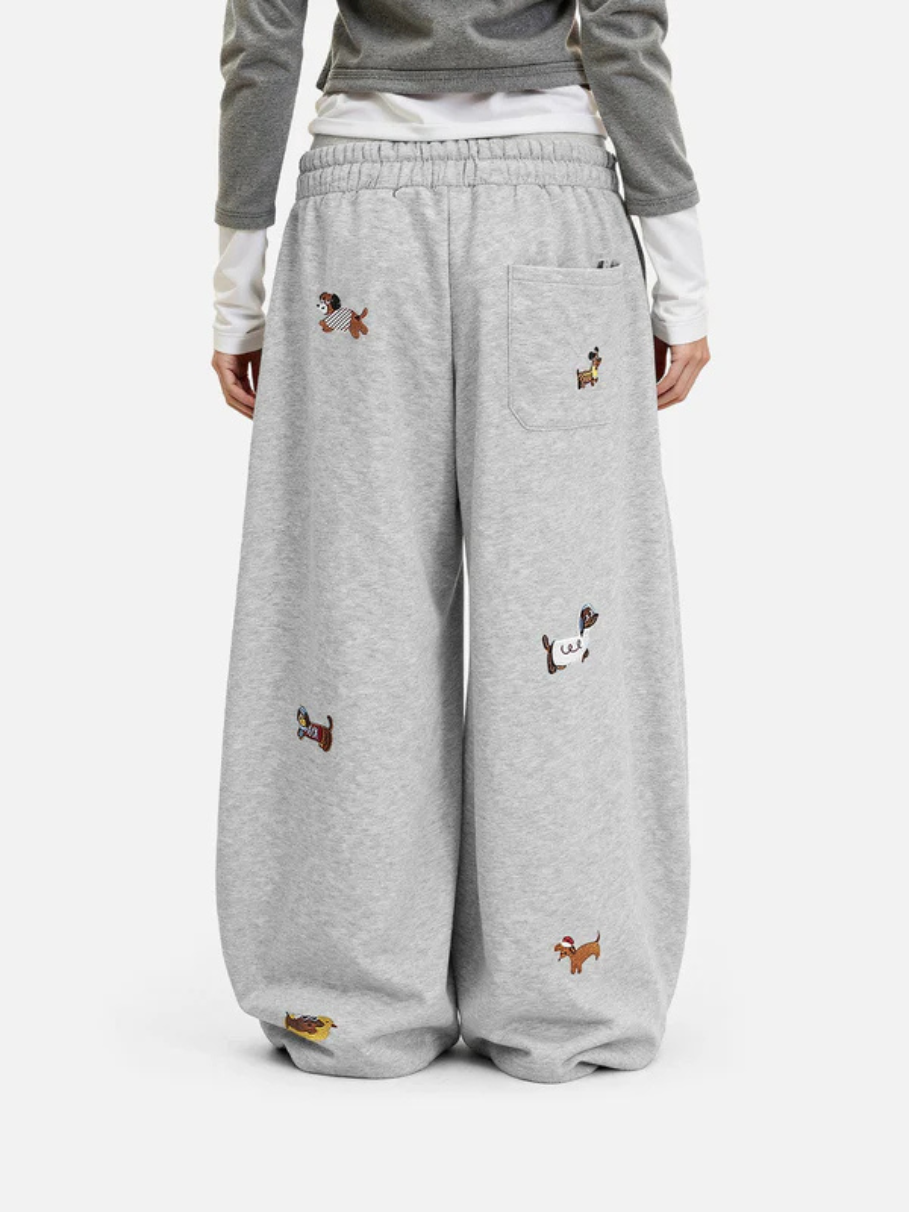Monté Embroidered Sweatpants