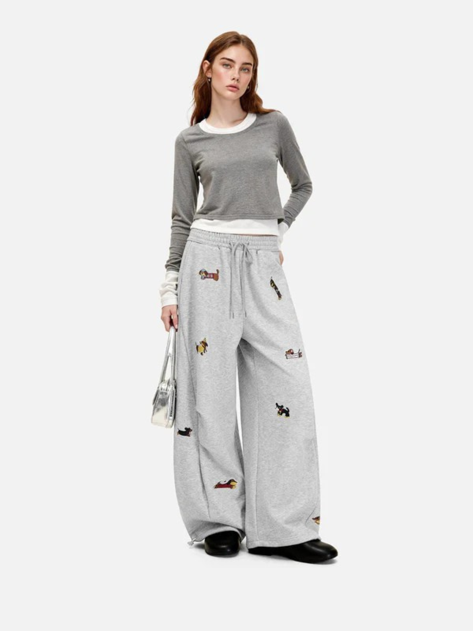 Monté Embroidered Sweatpants
