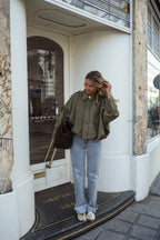 Suede Effect Jacket
