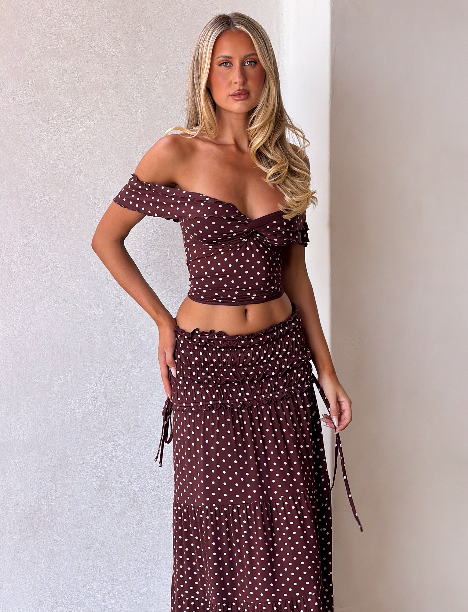 Solea Jersey Maxi Skirt