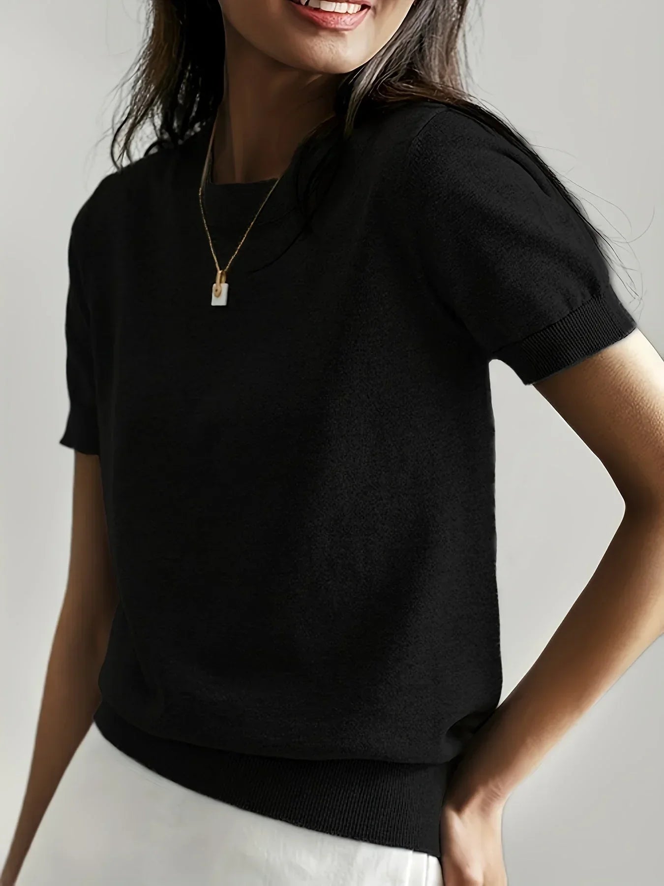 Luna Knit Tee