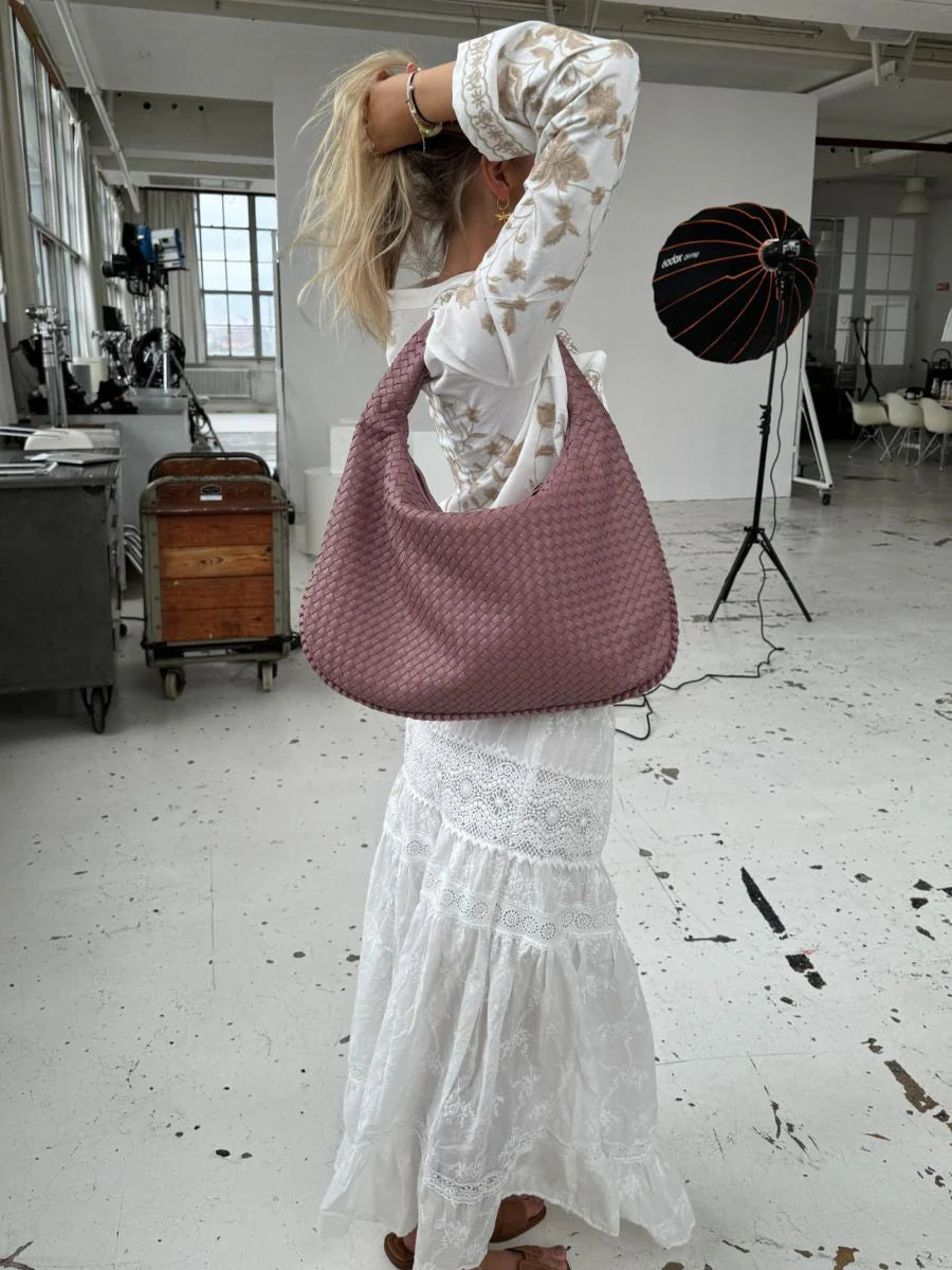 Aya Braided Shoulder Bag