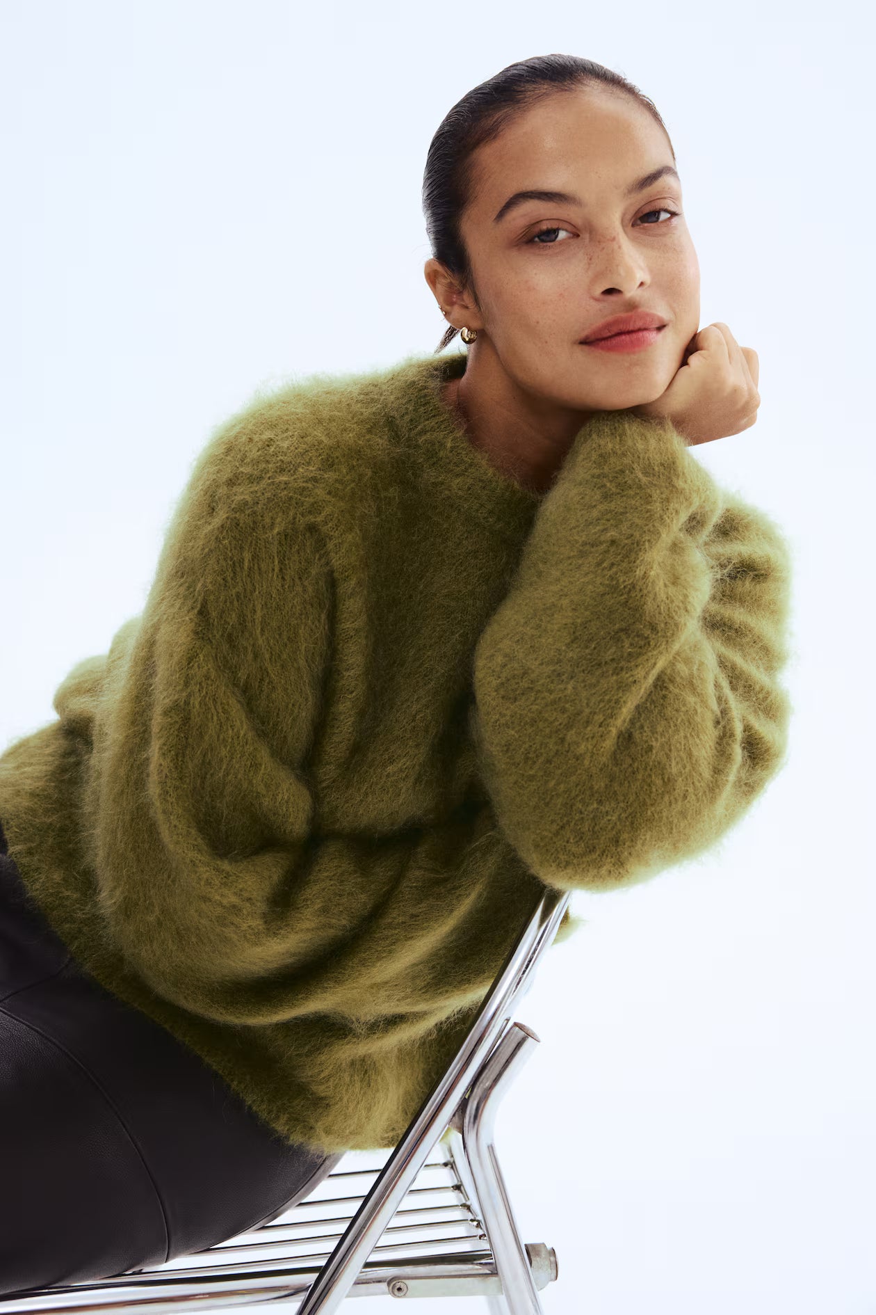 Oversized Mohair Knit