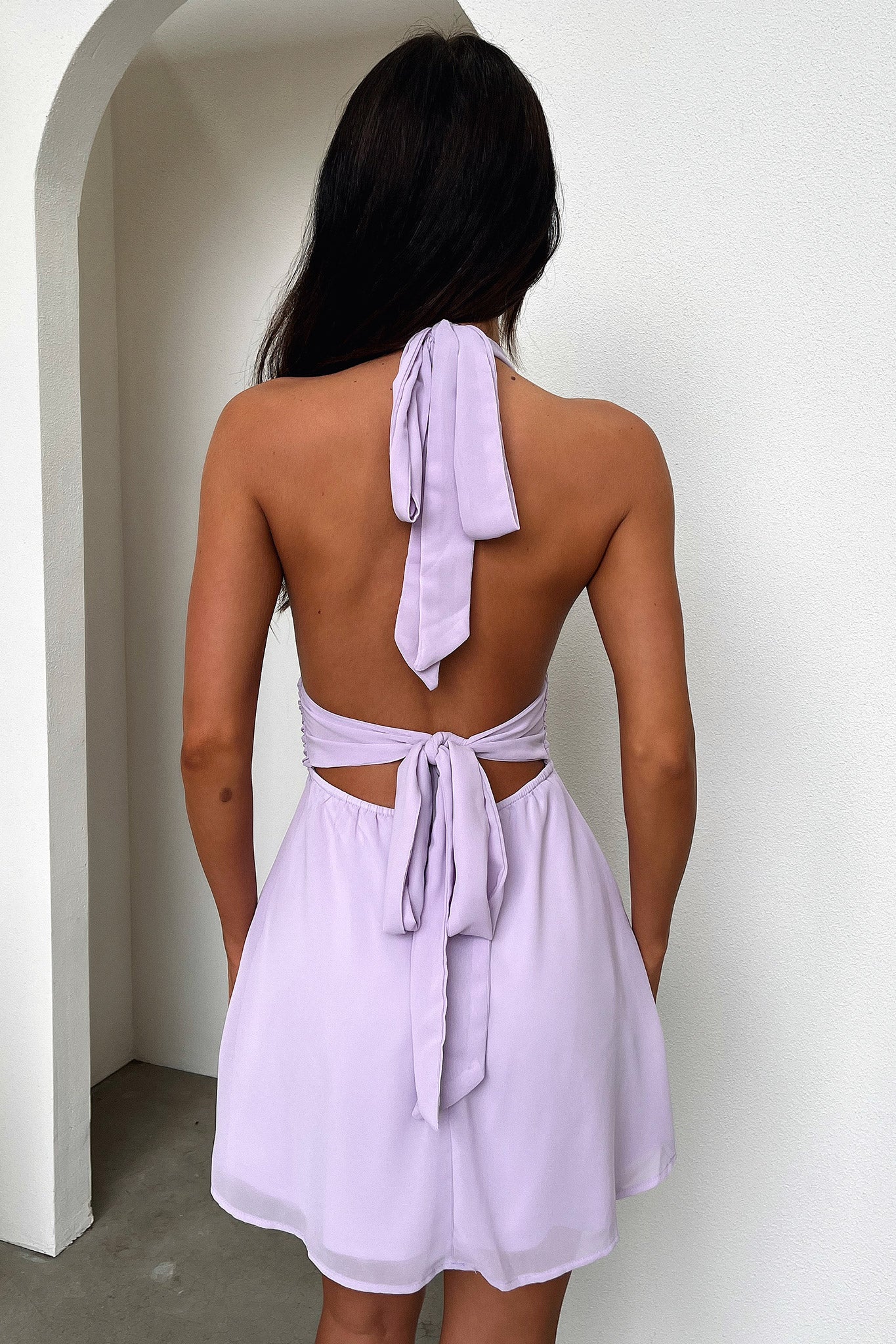 Elenor Open Back Dress