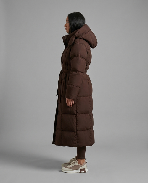 Hooded Puffer Coat | Arlène