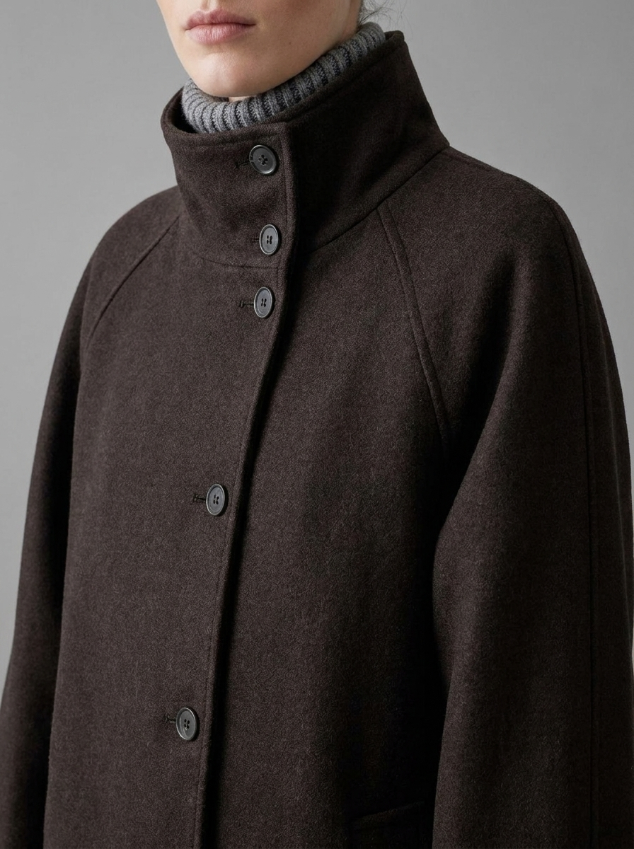 Belted Wool Coat | Serenelle