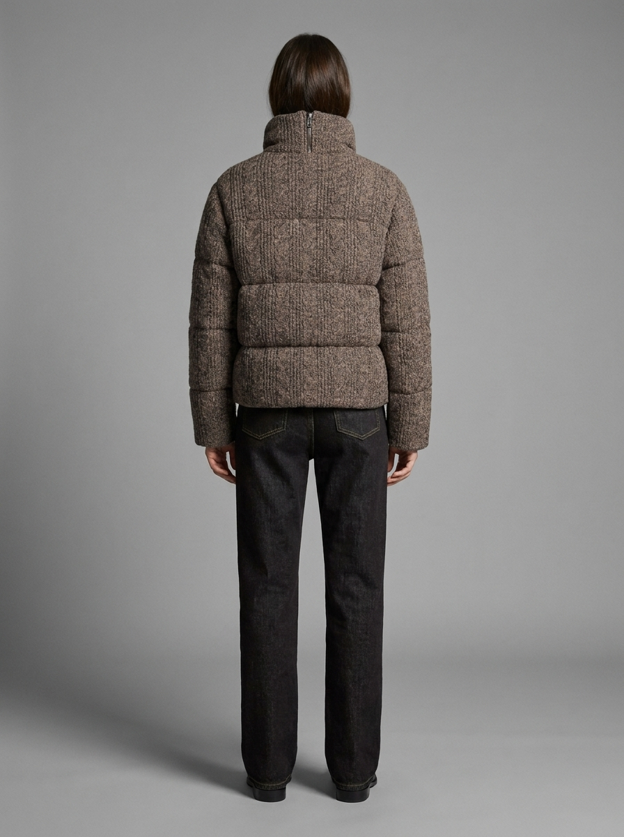 Shield Puffer Jacket | Glacier