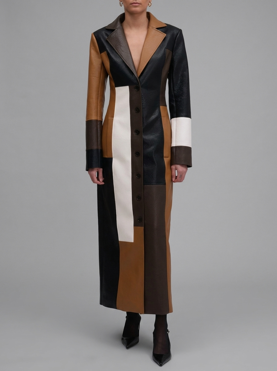 Leather Coat | Abrico