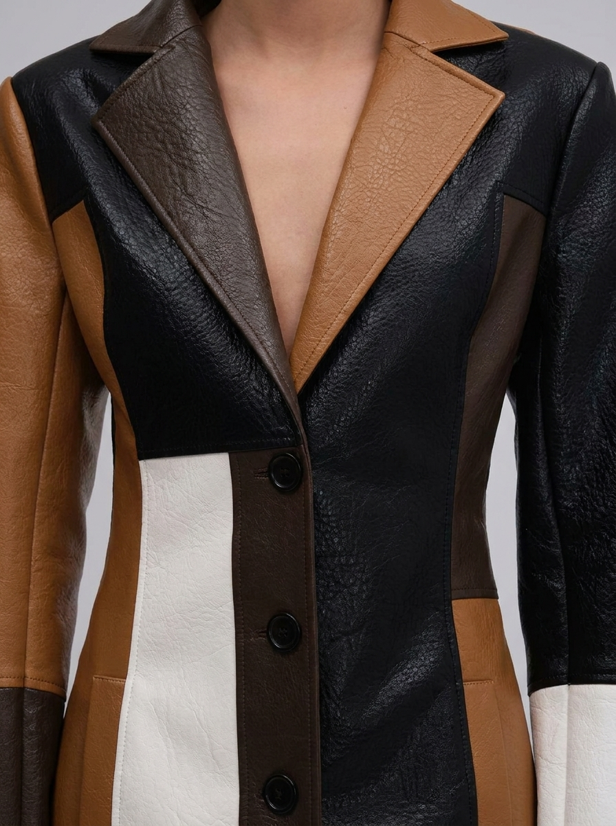 Leather Coat | Abrico